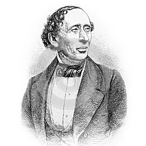 Hans Christian Andersen portrait photo